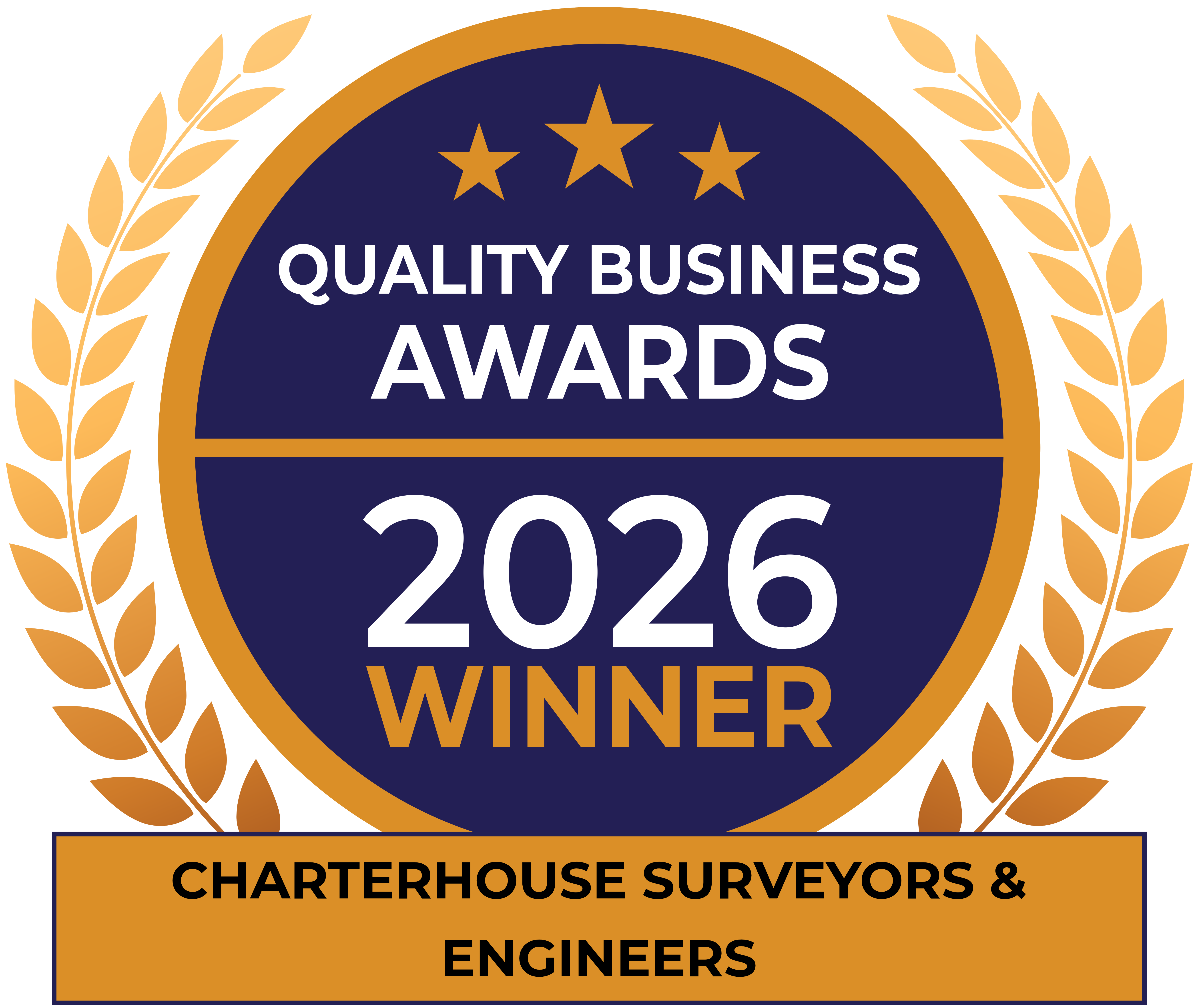 2026 Orange Badge - CharterHouse Surveyors & Engineers